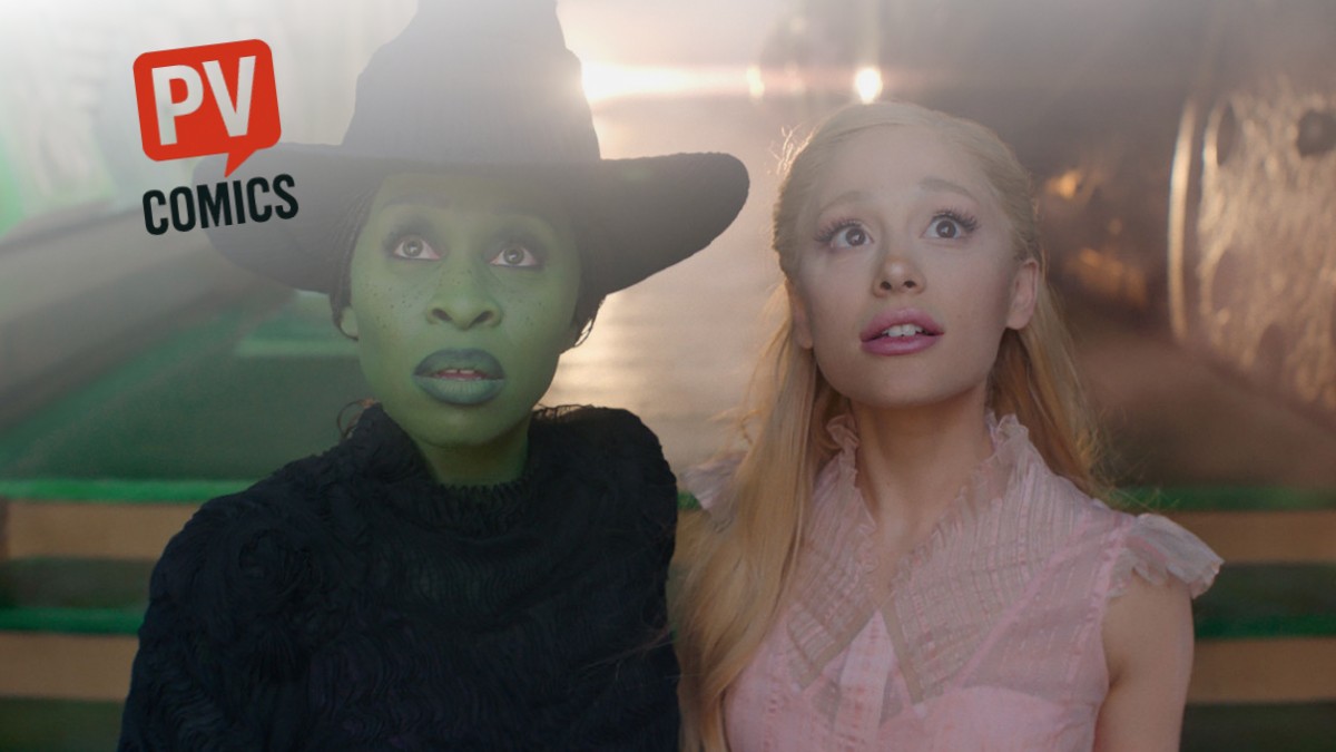 Wicked comédie musicale scène forêt -poster