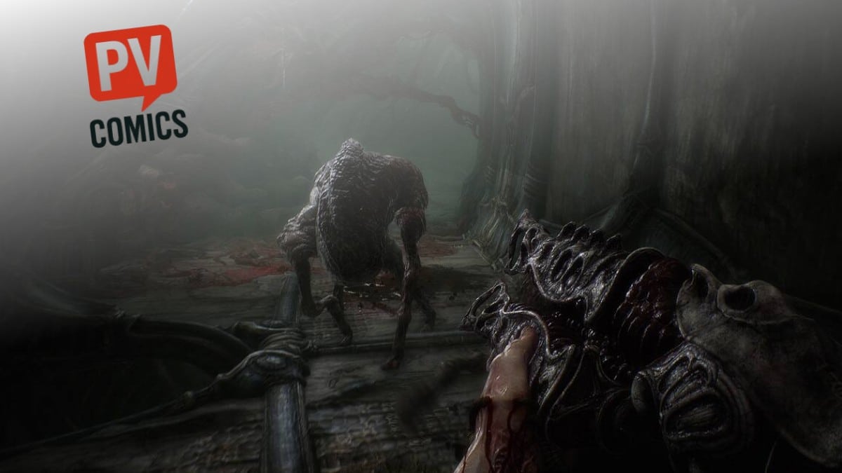 jeu horreur PS5 stylisé -wallpaper