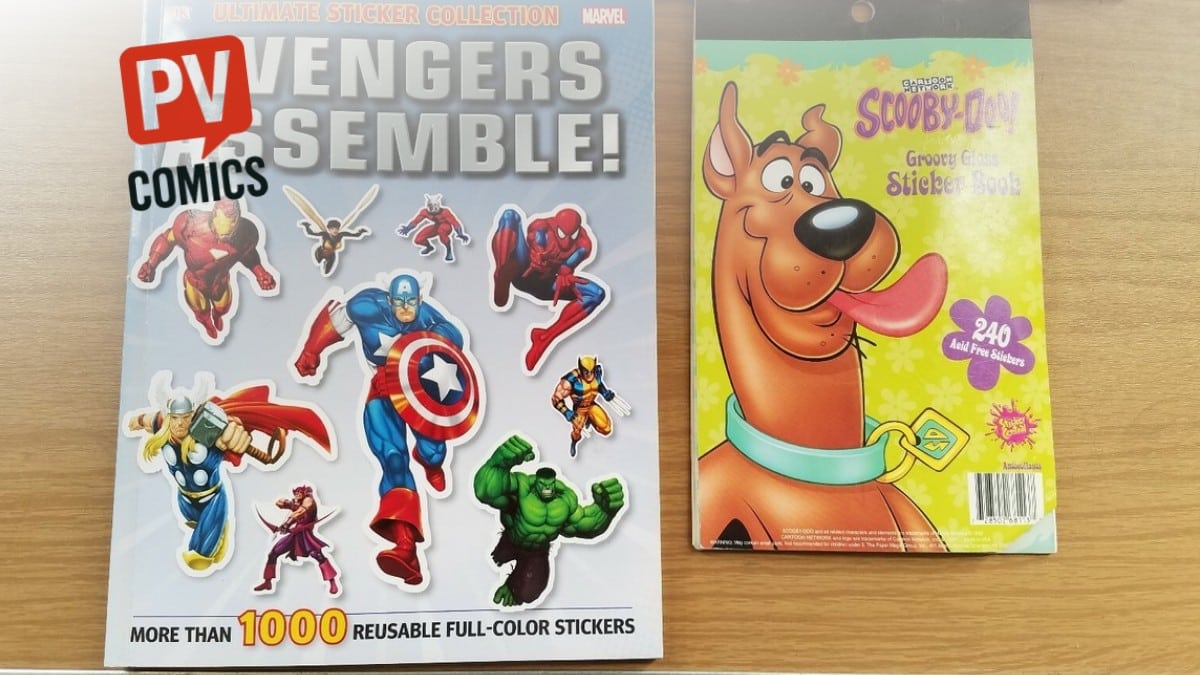 Marvel sticker album