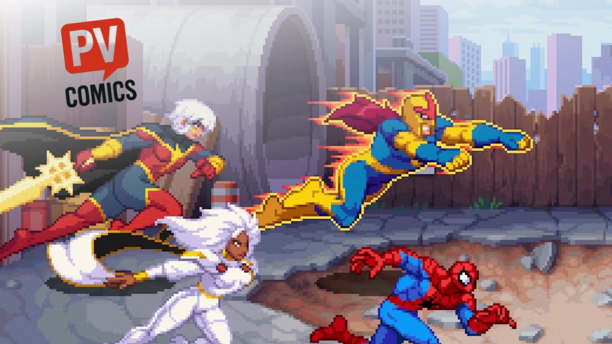 cinématique Marvel Cosmic Invasion nostalgie -logo