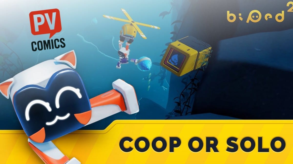 Biped 2 gameplay coopératif Nintendo Switch -poster