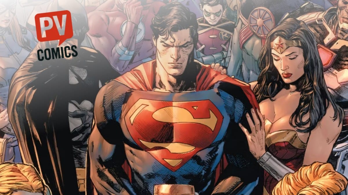 héros DC Absolute combat Omega -poster