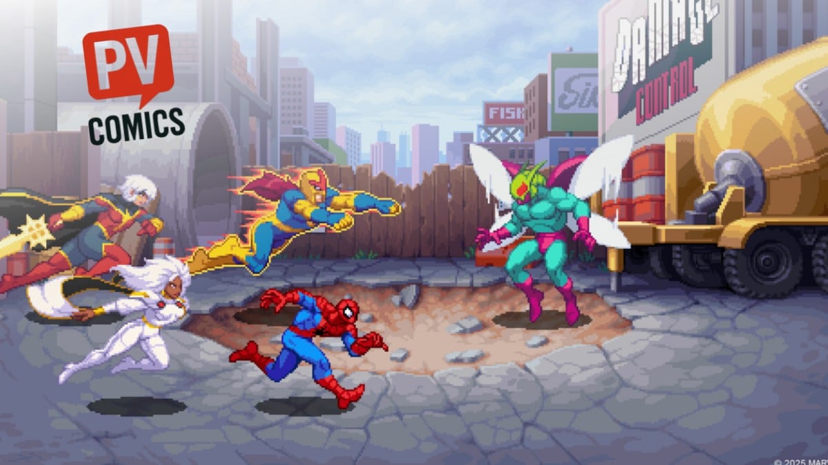Marvel Cosmic Invasion gameplay arcade -wallpaper