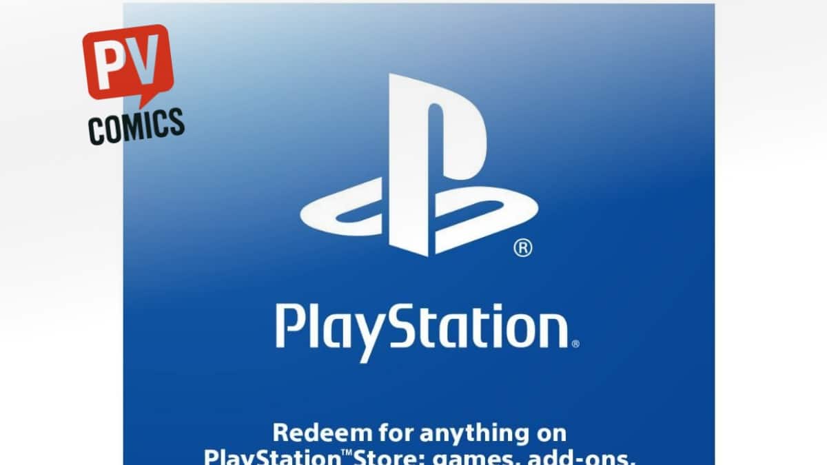 Carte cadeau PlayStation promotion PS5 -montage