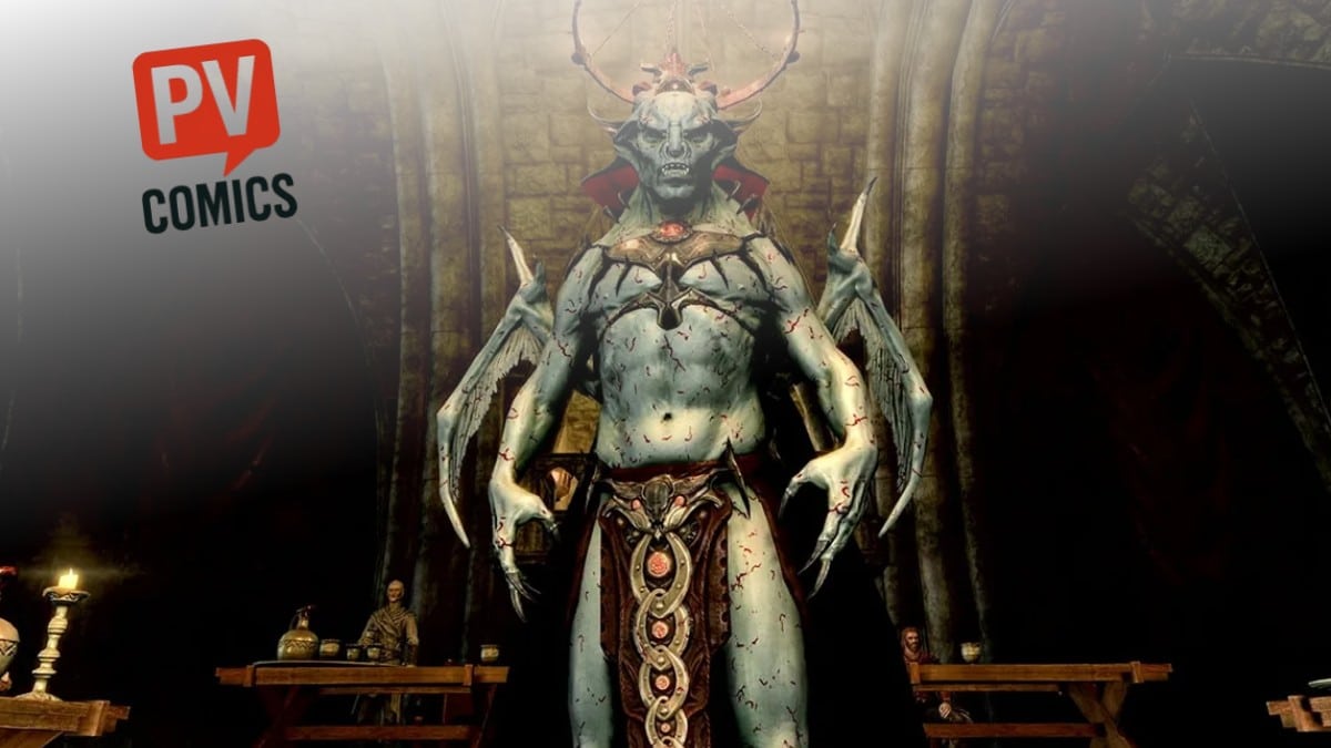 Skyrim Anniversary Switch 2 gameplay -logo