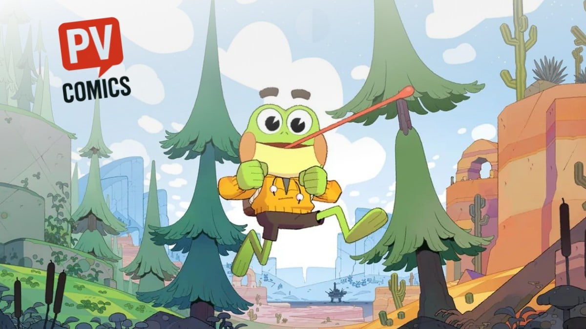 Big Hops gameplay langue de grenouille -poster