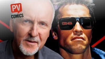 James Cameron script Terminator 7 -poster